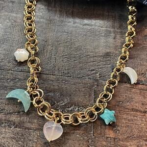 NEW FP x Luna Norte Celestial Quartz Layering Necklace